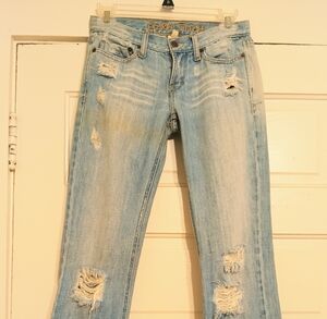 Vtg Y2K Abercrombie Ezra flare jeans 00/24